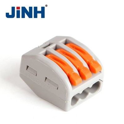 2020 Compact splicing terminal  electric connectors universal 3 pin male female wire connector