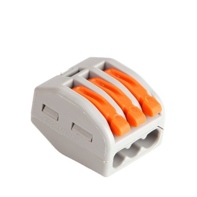 50% discount 3 Lines Popular Quick Use Electric Connectors Wiring Connectors